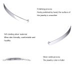 S925 Sterling Silber Armband Verstellbares Öffnungsarmband – Bild 3