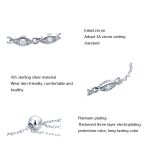 Simple Beauty S925 Sterling Silber Intarsien Zirkon Armband – Bild 4