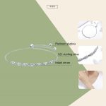 Simple Beauty S925 Sterling Silber Intarsien Zirkon Armband – Bild 5