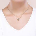 S925 Sterling Silber Bienen Waben lose Perlen Damen Armband Zubehör – Bild 7