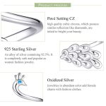 S925 Sterling Silber Pfau Weißgold plattierter offener Ring – Bild 4