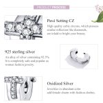 S925 Sterling Silber DIY Persönlichkeit Perlen Zubehör Kreuz Positionierung Schnalle Silber Perlen – Bild 4