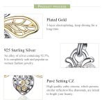 S925 Sterling Silber Biene Zirkon Anhänger Dame DIY Halskette Anhänger – Bild 4