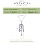 Baum des Lebens S925 Sterling Silber Quaste Halskette – Bild 5