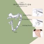 S925 Sterling Silber Ring Cats Companion Fashion Ring – Bild 6