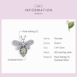 S925 Sterling Silber Perlen DIY Bienenarmband Perlen Schmuck Zubehör – Bild 5