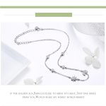 Sun Moon Shining S925 Halskette aus Sterlingsilber Rosévergoldete Zirkonkette – Bild 5