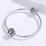 S925 Sterling Silber zu öffnen Stammbaum des Lebens Perlen DIY Armband Zubehör – Bild 7