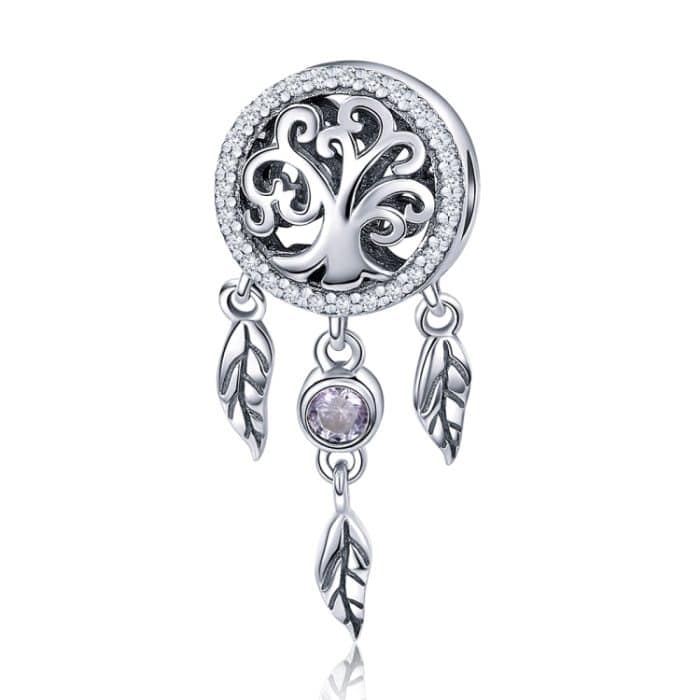 S925 Sterling Silber Retro Hollow Dream Catcher Perlen DIY Perlen Armband Zubehör – Bild 1