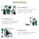 S925 Sterling Silber Perlen Spring Scenery Anhänger – Bild 4