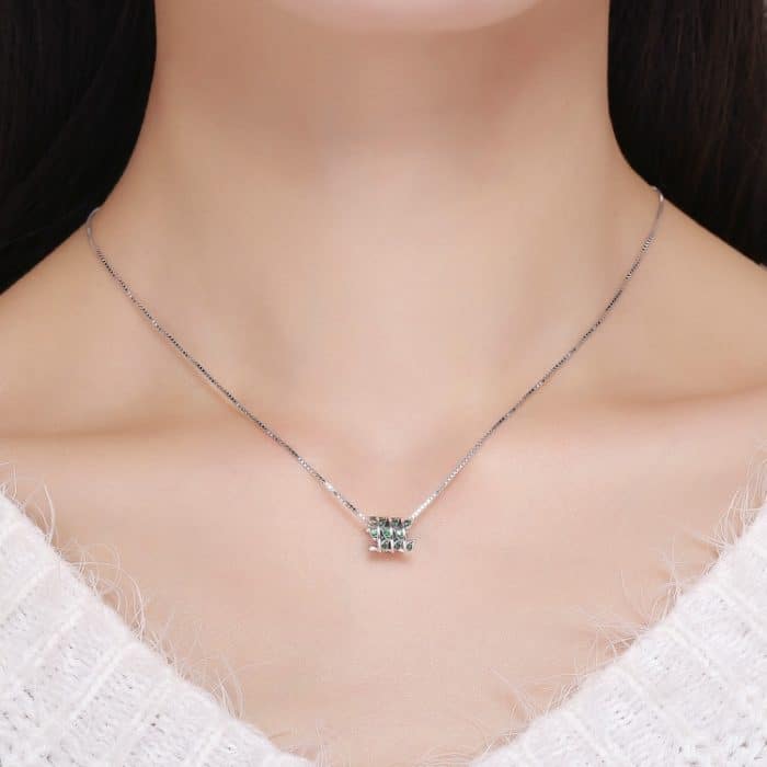 S925 Sterling Silber Perlen Spring Scenery Anhänger – Bild 7