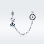 S925 Sterling Silber Kaninchen Sicherheitskette DIY Armband Zubehör – Bild 2