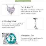 Niedlicher Bär S925 Sterling Silber Rose Gold Plated Zirkon Halskette – Bild 4