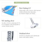 S925 Sterling Silber Sommer kaltes Getränk DIY Perlen Damen Armband Zubehör – Bild 4