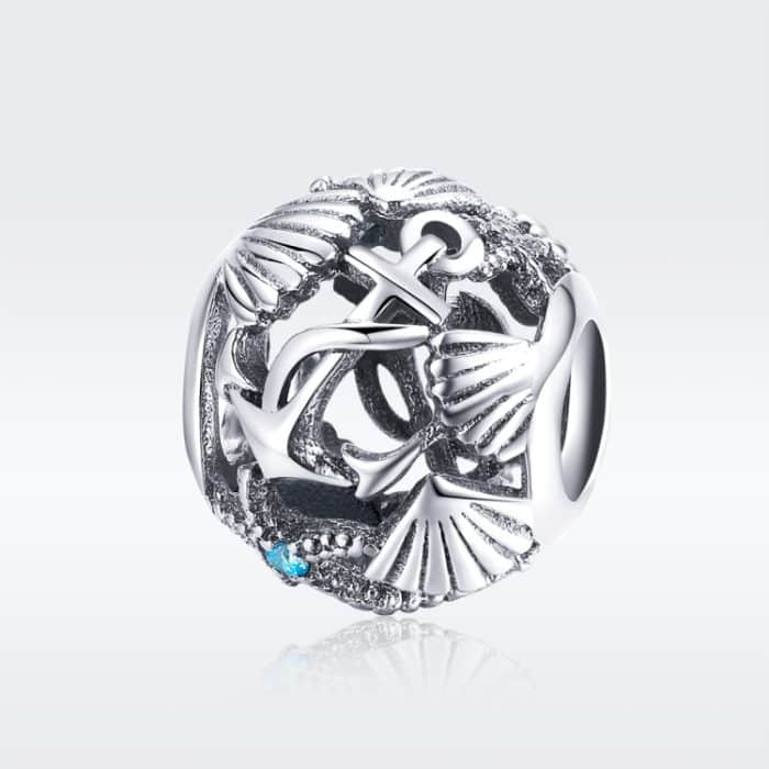 Strand S925 Sterling Silber Perlen Hohl DIY Armband Halskette Perlen Zubehör – Bild 2