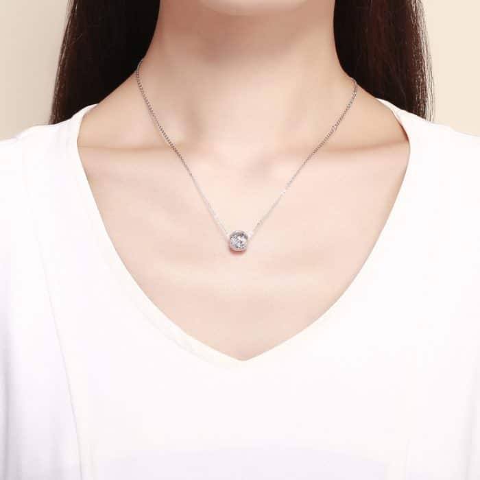 Strand S925 Sterling Silber Perlen Hohl DIY Armband Halskette Perlen Zubehör – Bild 7