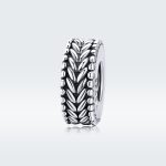 S925 Sterling Silber Weizen Ohren Perlen Retro Perlen DIY Mädchen Armband Zubehör – Bild 2