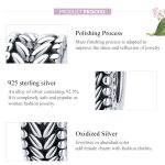 S925 Sterling Silber Weizen Ohren Perlen Retro Perlen DIY Mädchen Armband Zubehör – Bild 4