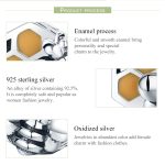 DIY Perlen Armband Zubehör S925 Sterling Silber personalisierte Bienenstock Perlen Zubehör – Bild 4