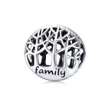 S925 Sterling Silber Perlen Familie Wald handgefertigte Perlen DIY Armband Schmuck Zubehör