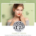 S925 Sterling Silber Perlen Familie Wald handgefertigte Perlen DIY Armband Schmuck Zubehör – Bild 3