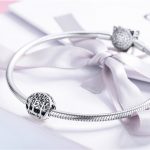 S925 Sterling Silber Perlen Familie Wald handgefertigte Perlen DIY Armband Schmuck Zubehör – Bild 6