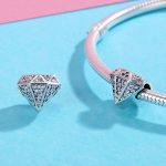 S925 Sterling Silber DIY Perlen Diamond Love Loose Beads Armband Zubehör – Bild 5