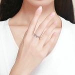 S925 Sterling Silber Ring Little Fox Zirkon Ring – Bild 8