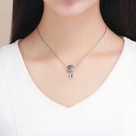 S925 Sterling Silber Hohl Herzförmiges Muster Lose Perlen DIY Armband Brief Perlen – Bild 7