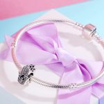 S925 Sterling Silber Persönlichkeit Hand von Fatima Perlen DIY Armband Zubehör – Bild 6