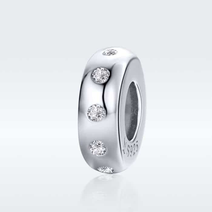 S925 Sterling Silber Zirkon Perlen DIY Armband Zubehör – Bild 2