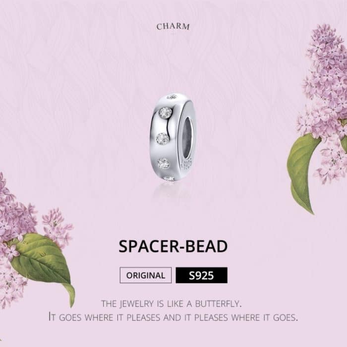 S925 Sterling Silber Zirkon Perlen DIY Armband Zubehör – Bild 3