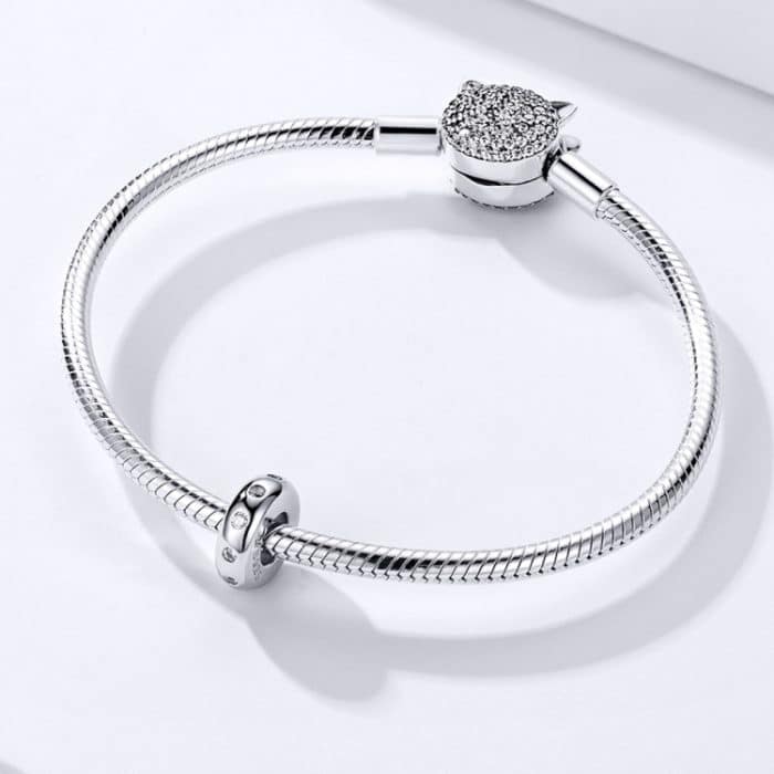 S925 Sterling Silber Zirkon Perlen DIY Armband Zubehör – Bild 7