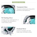 S925 Sterling Silber Meerjungfrau Grün Perlen DIY Armband Zubehör – Bild 4