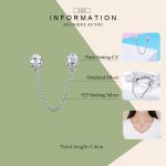 S925 Sterling Silber Little Cute Personality All-Match-Sicherheitskette – Bild 4