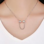 S925 Sterling Silber Little Cute Personality All-Match-Sicherheitskette – Bild 7