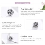 S925 Sterling Silber Rose Blume Perlen DIY Armband Zubehör – Bild 4