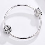 S925 Sterling Silber Rose Blume Perlen DIY Armband Zubehör – Bild 7