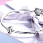 S925 Sterling Silber Klassische Blumenperlen DIY Armband Hohlmuster Perlen – Bild 6