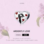 S925 Sterling Silber Herzförmig Ardently Love Anhänger DIY Armband Zubehör – Bild 3