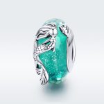 S925 Sterling Silber Grün Meerjungfrau Facettierte Glasperle DIY Armband Zubehör – Bild 2