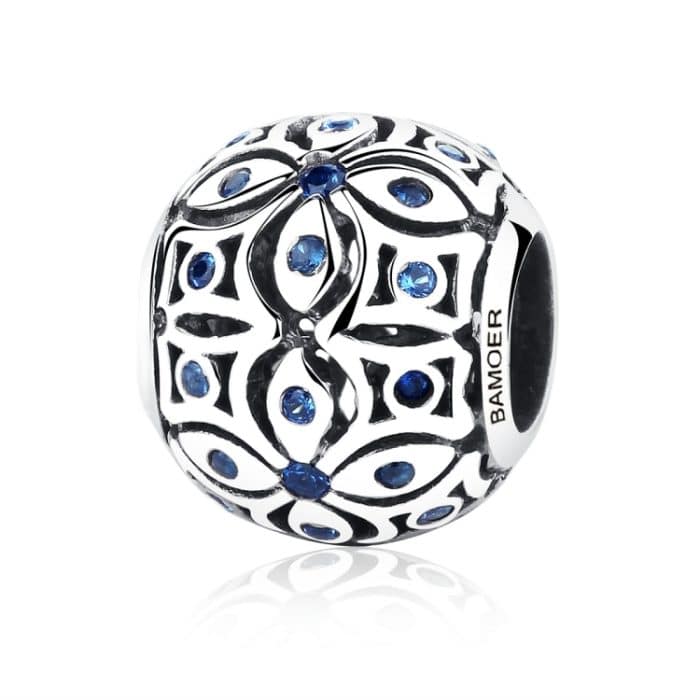 S925 Sterling Silber Cool Summer Series Sommer Blume Perlen DIY Armband Zubehör – Bild 1