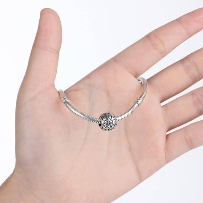 S925 Sterling Silber Cool Summer Series Sommer Blume Perlen DIY Armband Zubehör – Bild 5
