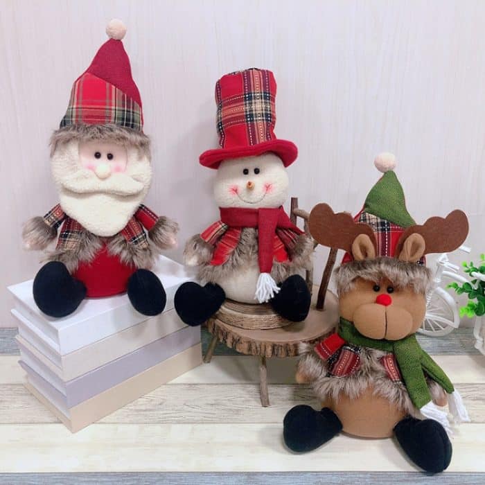 Weihnachtsschmuck Kinder Weihnachtsgeschenke Weihnachtsdekorationen, (Senior), (Snowman), (Elk) – Bild 5