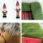 Weihnachtsdekoration, Ornamente, Weihnachtsparty-Dekoration, einziehbare Puppe, Retractable style(Senior), Retractable style(Snowman), Retractable style(Elk) – Bild 3