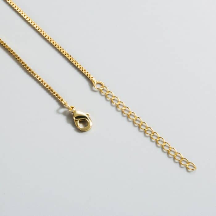 Kupfer eingelegte bunte Zirkon Seepferdchen Anhänger Halskette Persönlichkeit Schlüsselbein Kette – Bild 6