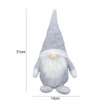 Gesichtslose alte Mann-Puppe, Fensterdekoration, Weihnachtsdekoration, Puppen, Short Leg (Grey), Short Leg (Pink), Short Leg (White) – Bild 4