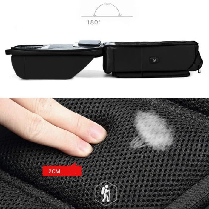 Business-Reisetasche, wasserdichter PVC-Rucksack – Bild 7