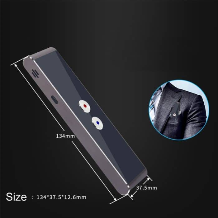 T8 Pocket Language Translator Voice 30 Sprachen Zwei-Wege-Echtzeit-Gegensprechanlage Tragbarer Übersetzer für persönliches Lernen auf Reisen – Bild 8