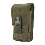 2 PCS Multifunktionale Molle-System-Hüfttasche Outdoor-Lauftaschen für Mobiltelefone unter 5,5 Zoll, 2 PCS